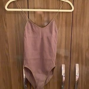Thin strap tank top body suit